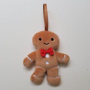 Retired Jellycat Festive Folly Gingerbread Fred Ornament